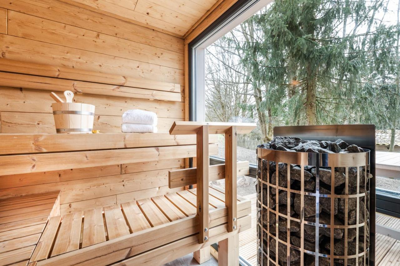 Bergwaldchalets Wellness 시르케 외부 사진