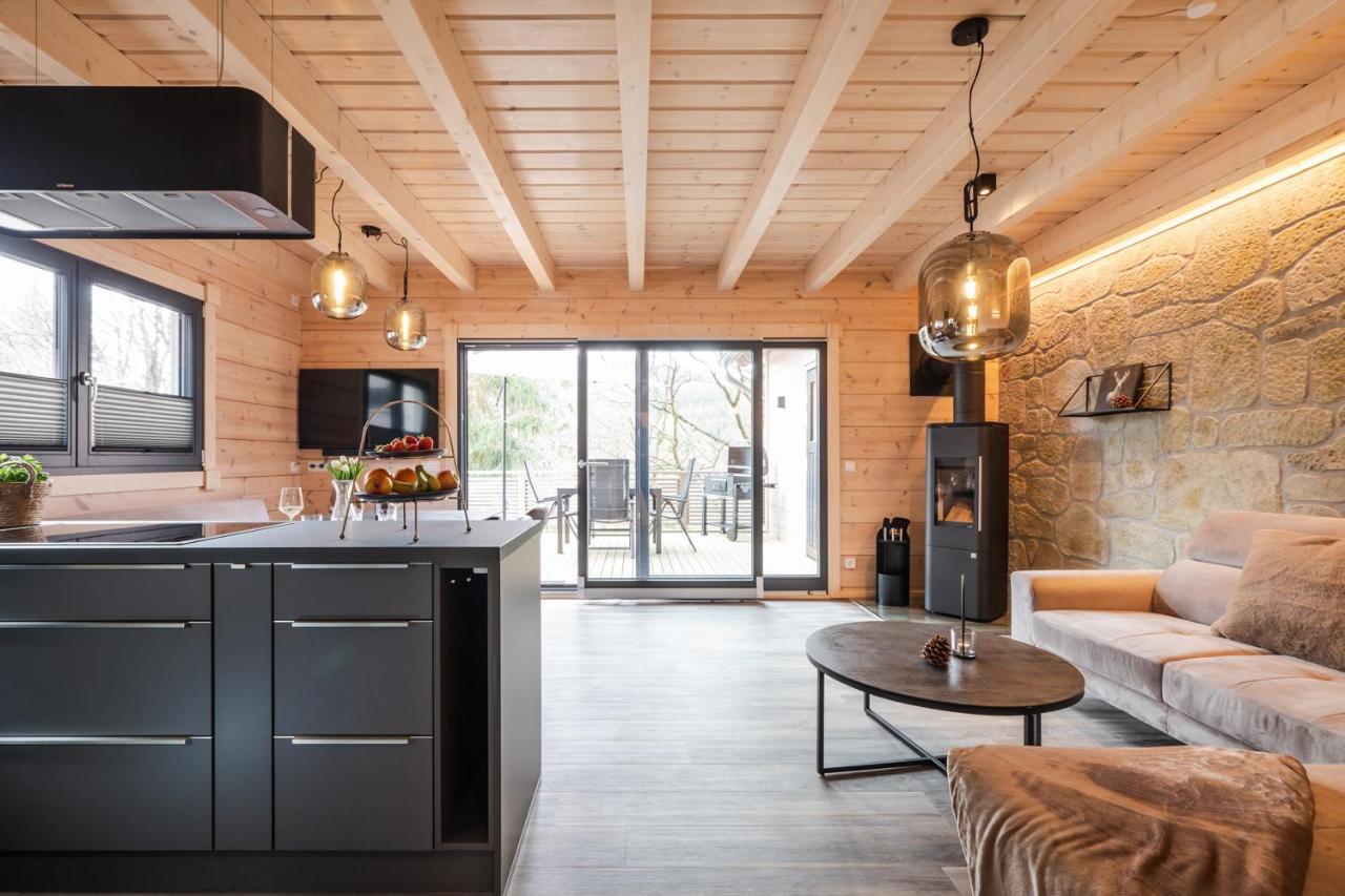 Bergwaldchalets Wellness 시르케 외부 사진
