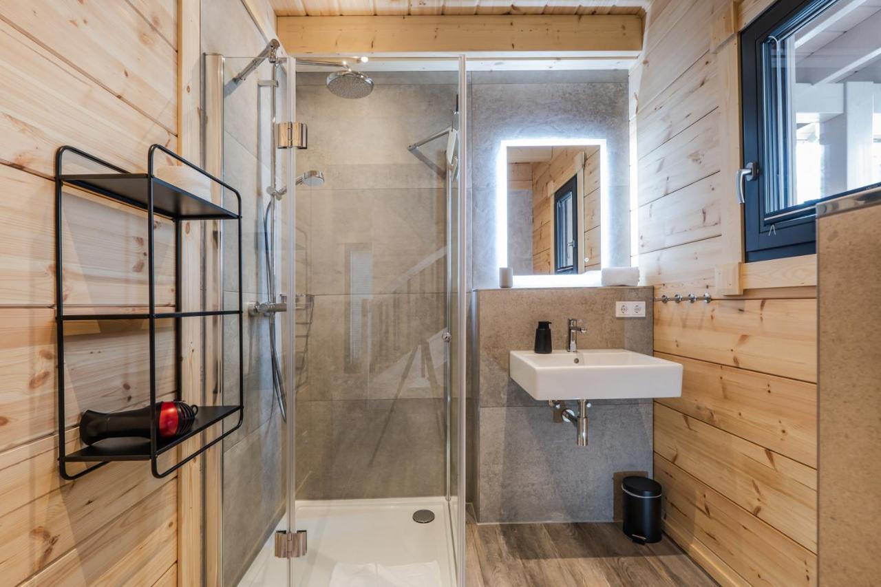 Bergwaldchalets Wellness 시르케 외부 사진