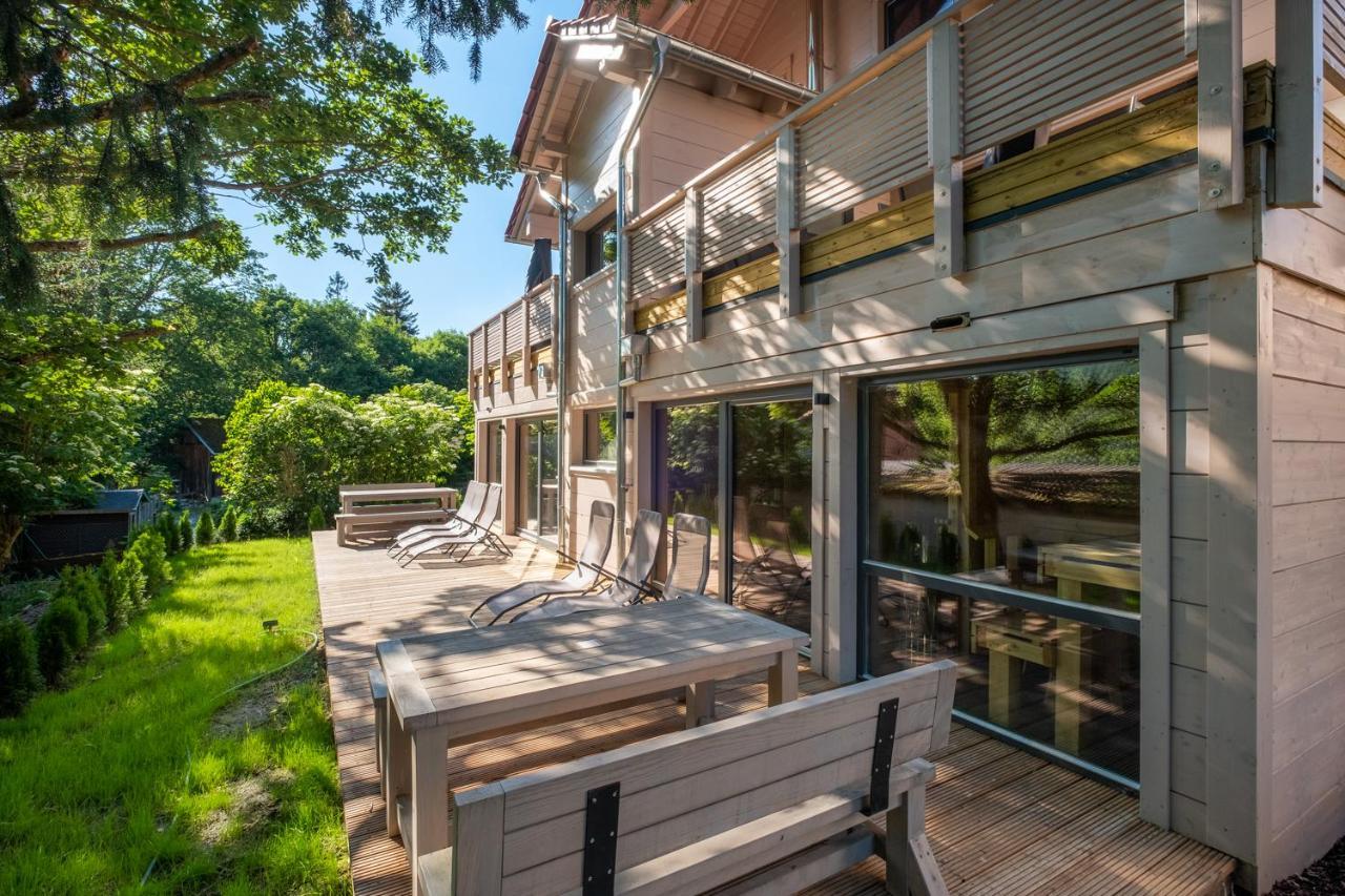 Bergwaldchalets Wellness 시르케 외부 사진