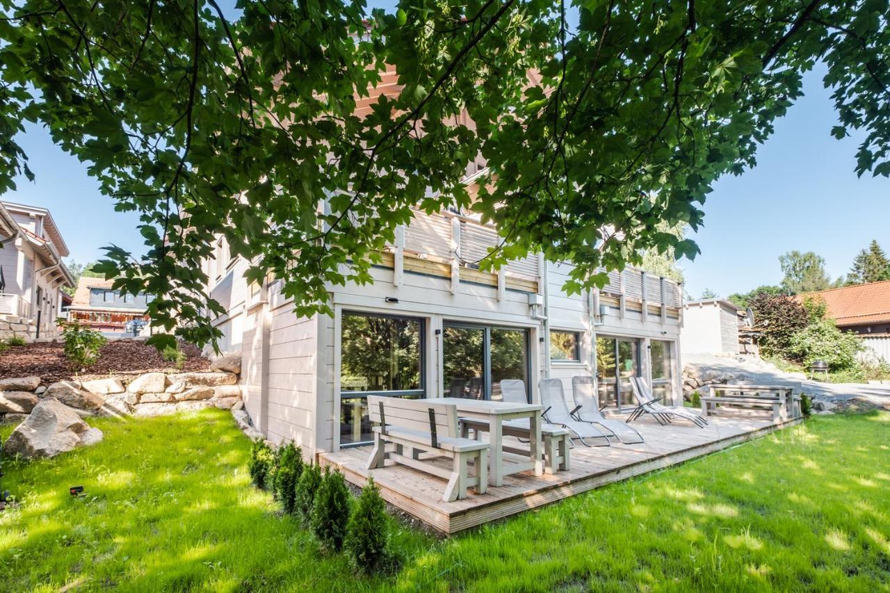 Bergwaldchalets Wellness 시르케 외부 사진