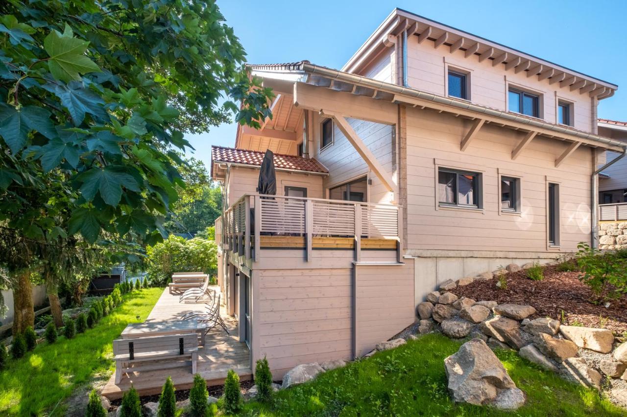 Bergwaldchalets Wellness 시르케 외부 사진